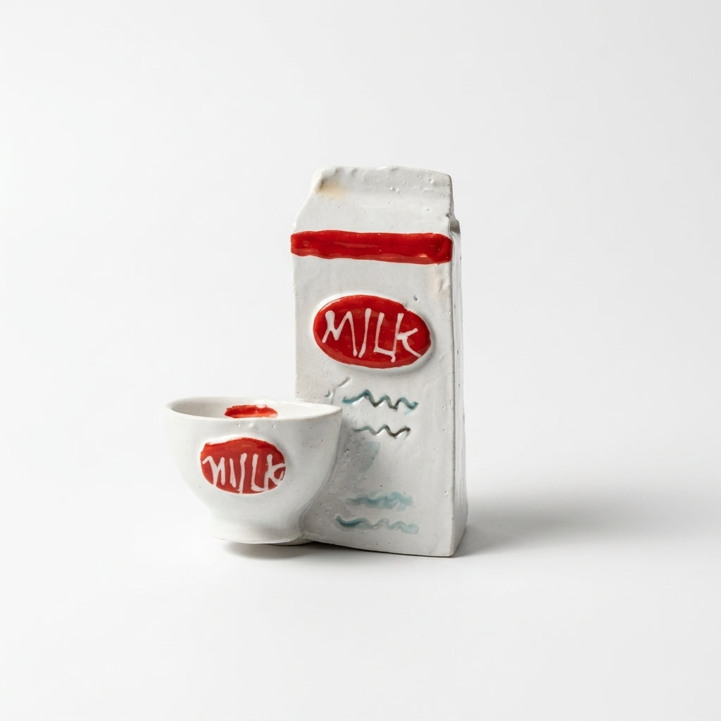 Milk Carton 3D fridge magnet