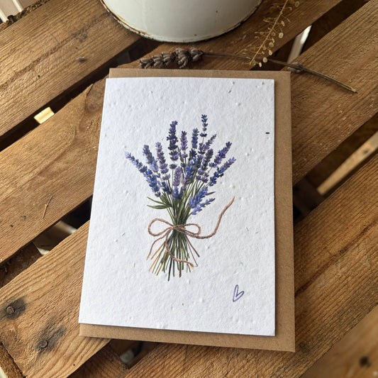 Lavender - Plantable Seed Card