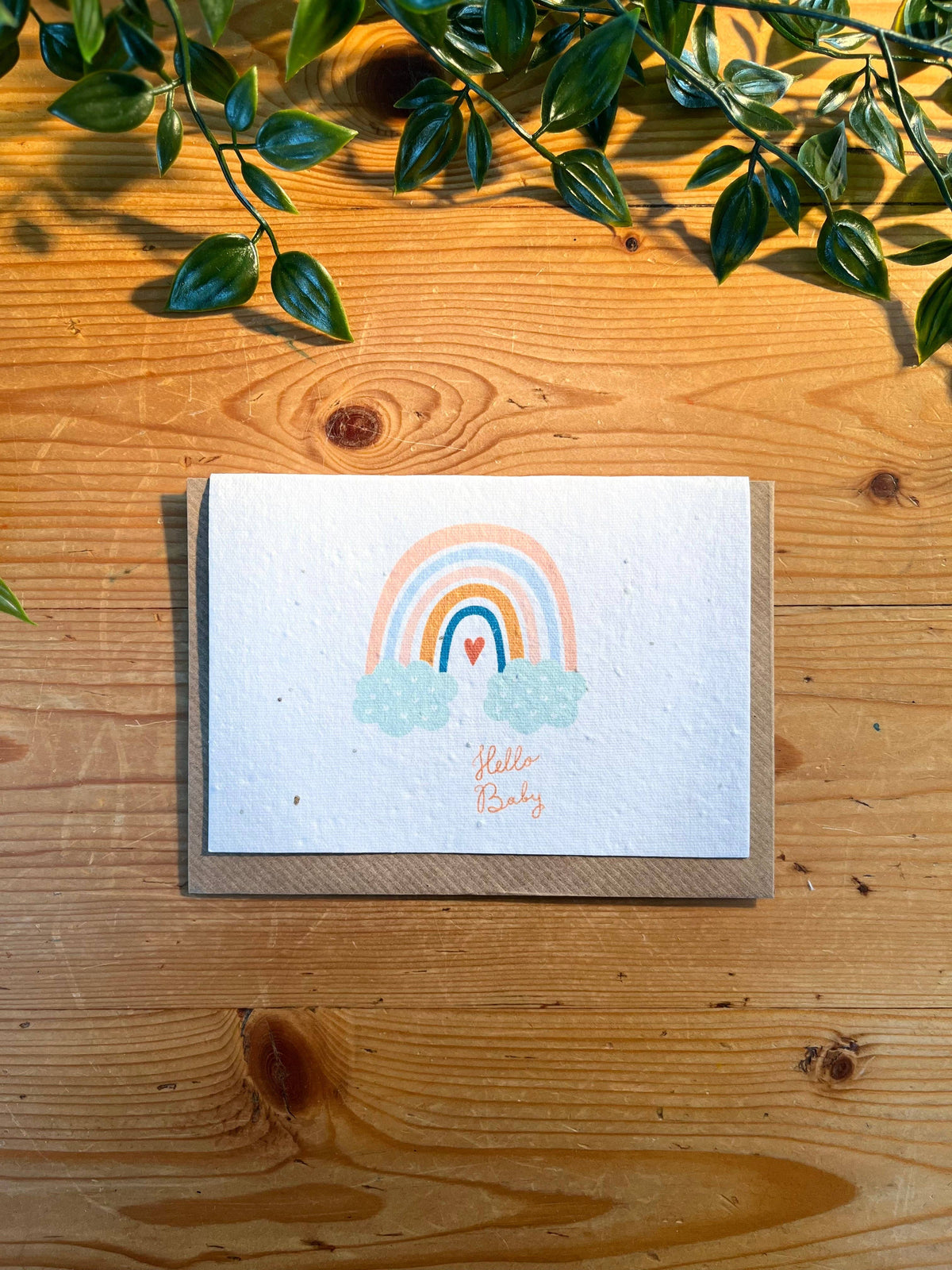 Hello Baby - Plantable Seed Card