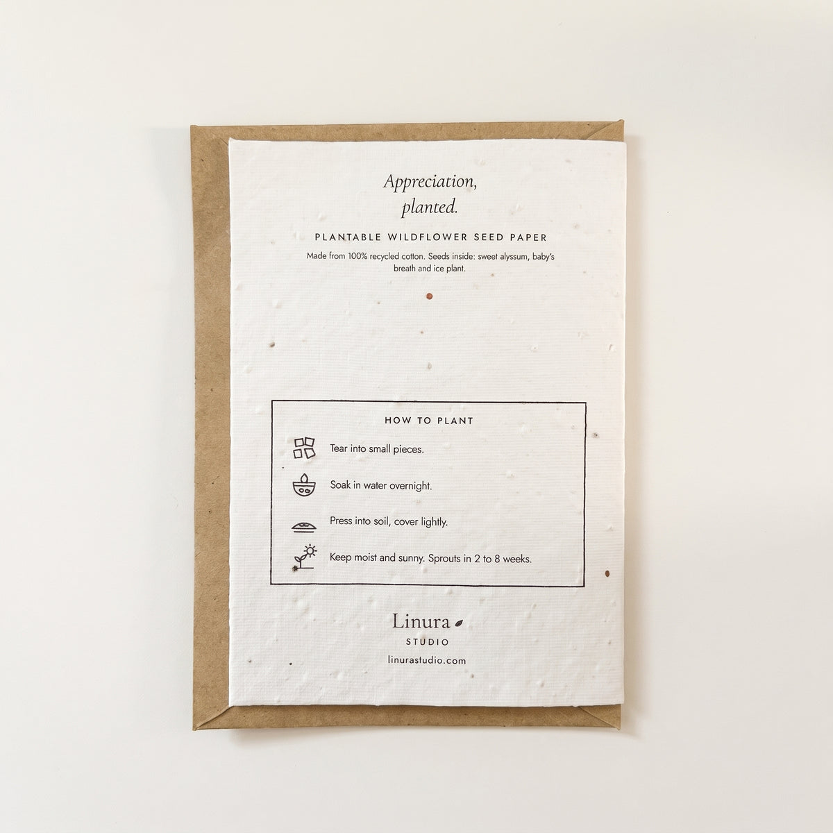 Editorial | Plantable Business Thank You Card