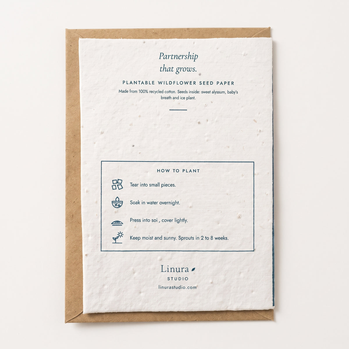 Partnership | Plantable Business Thank You Card