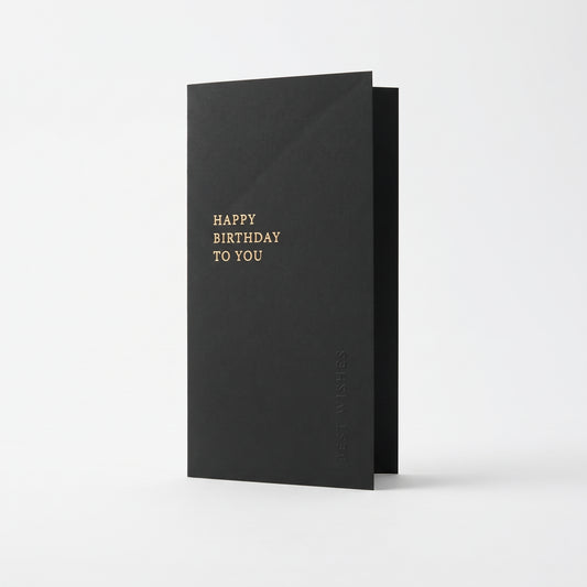 The Midnight Wish Birthday Card