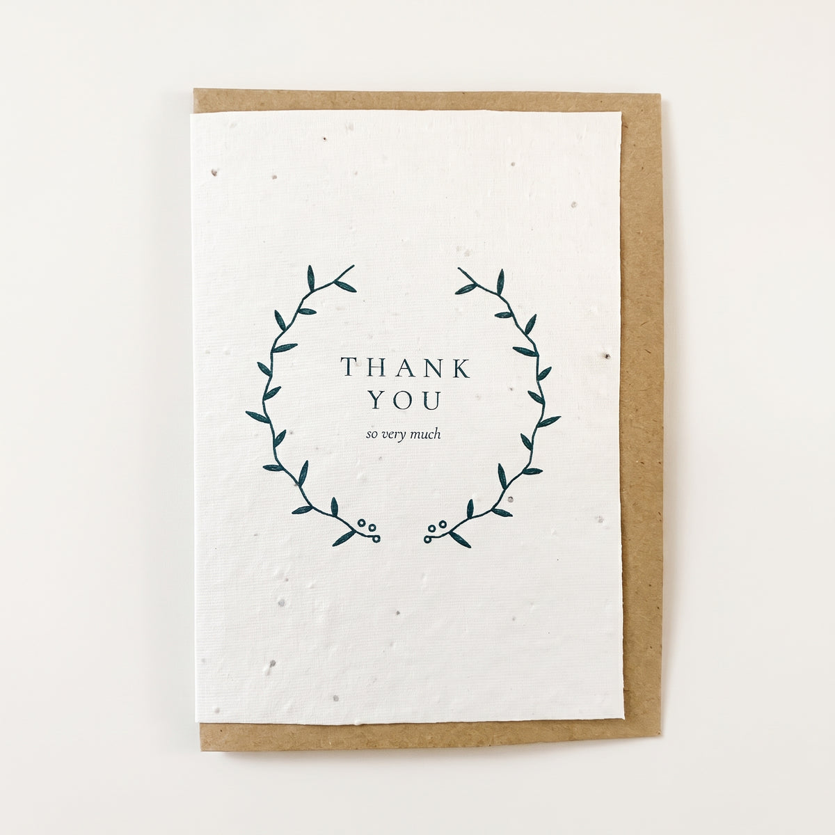 Laurel Wreath | Plantable Thank You Card