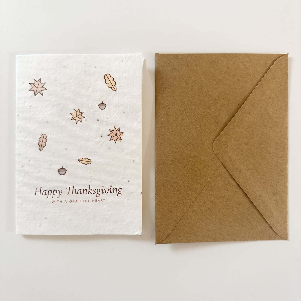 Falling Leaves | Plantable Thanksgiving Card