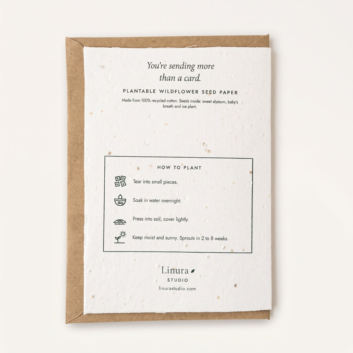 Plant Me | Plantable Thank You Card