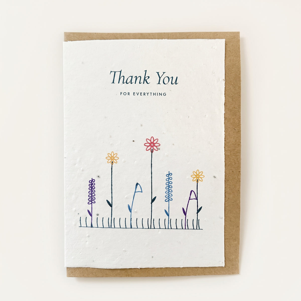 Wildflower Meadow | Plantable Thank You Card