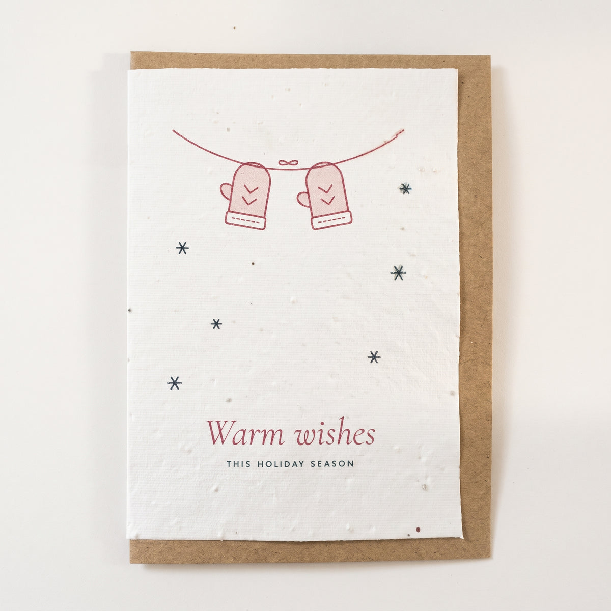 Warm Mittens | Plantable Holiday Card