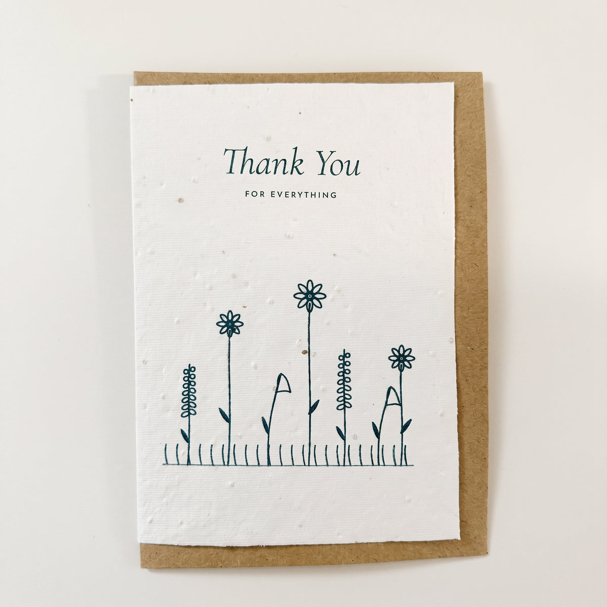Green Meadow | Plantable Thank You Card