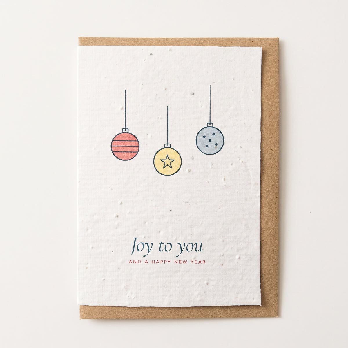 Three Ornaments | Plantable Holiday Card