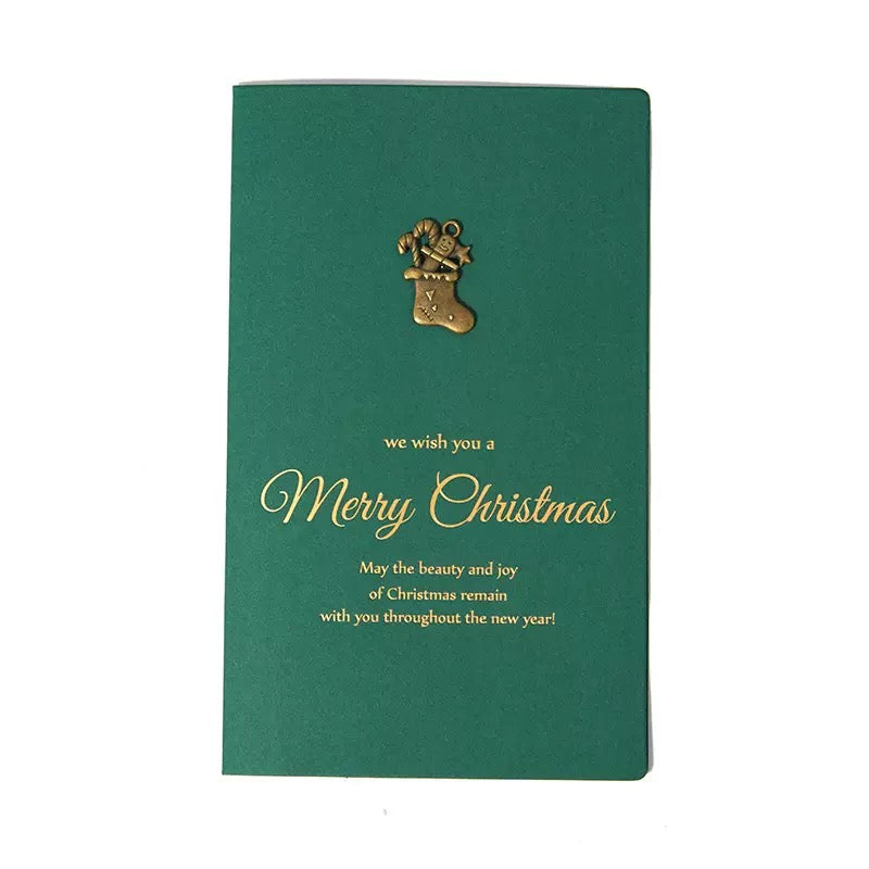 The Evergreen Charm Christmas Card