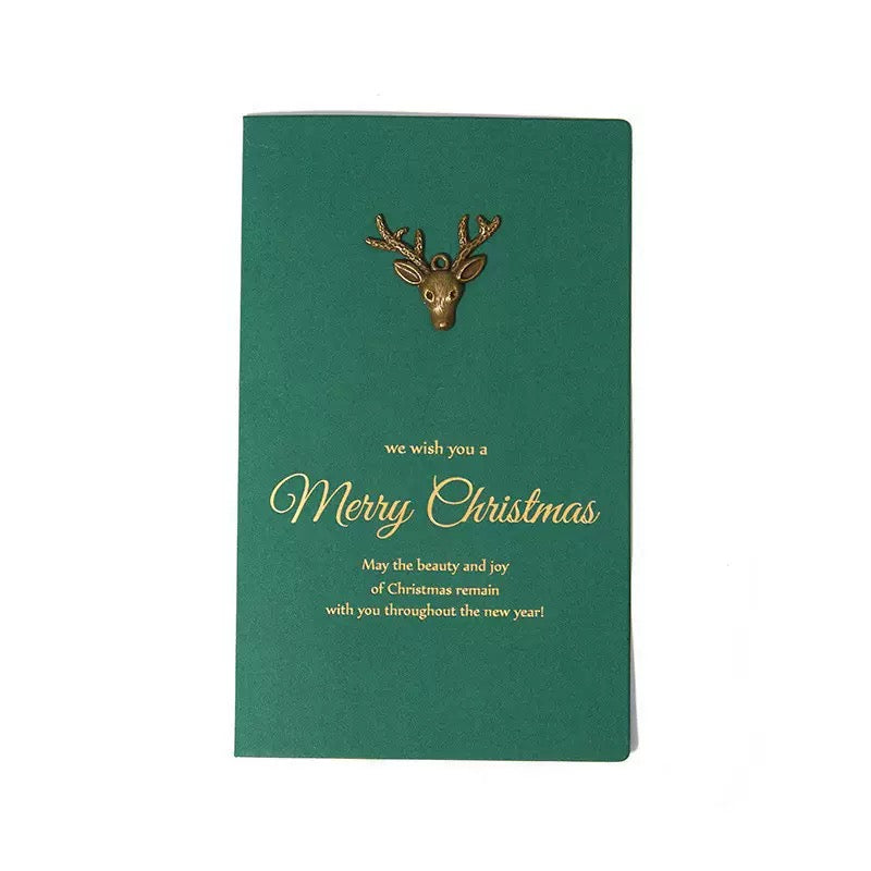 The Evergreen Charm Christmas Card