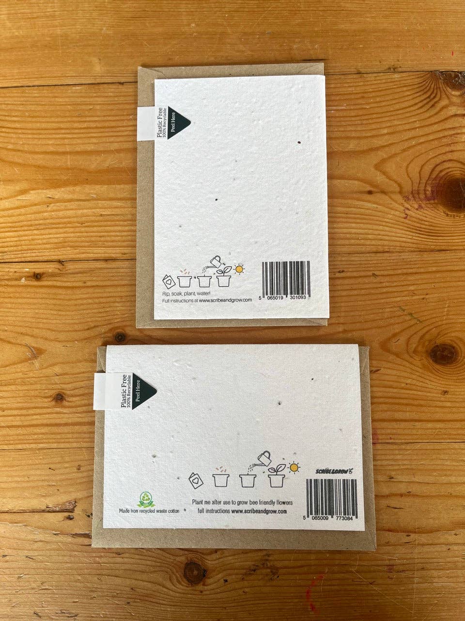 Happy Bee Day - Plantable Seed Card