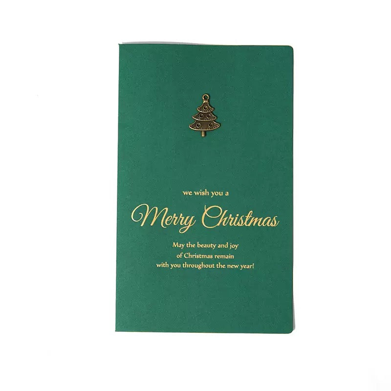 The Evergreen Charm Christmas Card